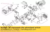 90380MA6010, Honda, vite, speciale, 6x12 honda cb 1000 1993 1994 1995 1996, Nuovo