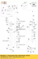 Here you can order the mcc-compr. Damp. Control cpl. 04 from KTM, with part number 50180301S3:
