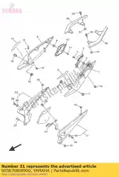 Aquí puede pedir collar de Yamaha , con el número de pieza 903870808900: