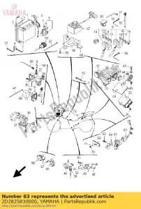 yamaha 2D2825830000 drut, o?ów - Dół