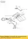 Mark,frame pad,rh zx1000hbf Kawasaki 560540788