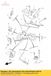 Aquí puede pedir cable, cable secundario de Yamaha , con el número de pieza 3D8825092000: