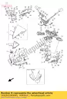 1KB283280000, Yamaha, embleem yamaha yzf r 1000 2012 2013, Nieuw