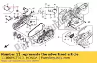 11360MCT010, Honda, copertina comp., l. rr. (numero di telaio) honda fjs 600 2005 2006, Nuovo