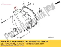 Here you can order the no description available at the moment from Honda, with part number 11370MCAS41: