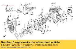 geen beschrijving beschikbaar op dit moment van Honda, met onderdeel nummer 64300KTW900ZF, bestel je hier online: