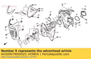 honda 64300KTW900ZF geen beschrijving beschikbaar op dit moment - Onderkant