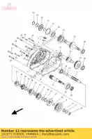 1SCE71330000, Yamaha, ingranaggio, pignone basso yamaha yfm 300 2013, Nuovo