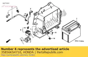 Honda 35856KS4710 rubber, schok - Onderkant