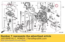 Here you can order the arm set, link from Honda, with part number 16018MEYA11: