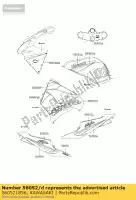 560521856, Kawasaki, marca, carenado lwr, zx-9 kawasaki ZX ninja r 900 9, Nuevo