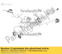 890212, Piaggio Group, placa aprilia  mana na zd4rc000, zd4rca00, zd4rc001, zd4rcc00 zd4rcb00, zd4rcc01, zd4rce00 850 2007 2008 2009 2010 2011 2016, Novo