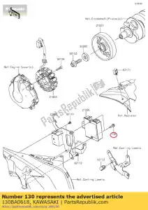 Kawasaki 130BA0618 ko?nierzowe, 6x18 - Dół