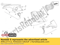 AP8127713, Aprilia, kierunkowskaz tylny lewy, Nowy