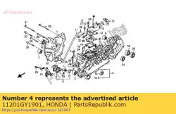 Here you can order the crankcase,l. From Honda, with part number 11201GY1901: