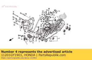 Honda 11201GY1901 cárter, l. - Lado inferior