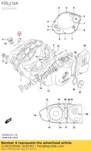 suzuki 1134215D00 wtyczka, sprz?g?o cvr - Dół