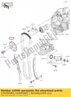 120460084, Kawasaki, z?batka 36t klx125caf kawasaki  d tracker klx 125 140 150 2010 2011 2012 2013 2015 2016 2017 2018 2019 2020 2021, Nowy