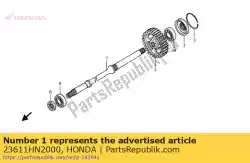 Here you can order the no description available at the moment from Honda, with part number 23611HN2000: