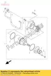 Aquí puede pedir cable, motor de arranque de Yamaha , con el número de pieza 1TP818150000: