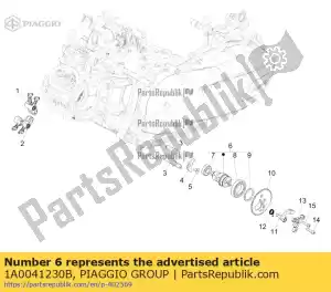 Piaggio Group 1A0041230B albero a camme cpl. 