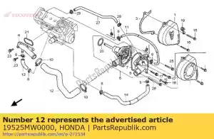 Honda 19525MW0000 w?? a, woda - Dół