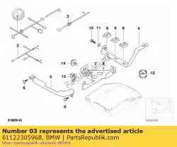 Aqui você pode pedir o trocador de cd a cabo - dica em BMW , com o número da peça 61122305968: