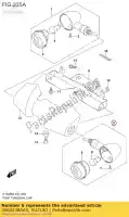 3560238AA0, Suzuki, gruppo lampada anteriore suzuki vl intruder c1500 lc vl1500 vl1500bt vl1500t ls650b vl1500b 1500 650 , Nuovo