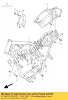 4158012FA0EE3, Suzuki, parentesi graffa, posteriore fr. suzuki gz marauder  u gz125 gz250 250 125 , Nuovo