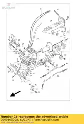 Aqui você pode pedir o jato principal em Suzuki , com o número da peça 0949195008: