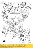 905062347900, Yamaha, mola, tensão (4fu) yamaha tdr 125, Novo