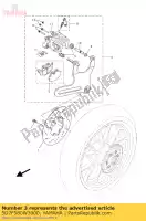 5D7F580W3000, Yamaha, caliper assy rear yamaha mt yzf r 125 2015 2016, New