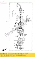 46Y141040000, Yamaha, Set di viti ad aria yamaha ty 250 1988 1991 1993 1994, Nuovo