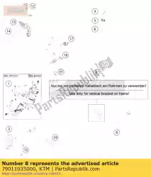 Qui puoi ordinare condensatore 2016 da KTM , con numero parte 79011035000: