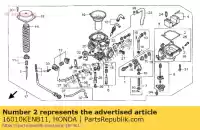 16010KENB11, Honda, jeu de joint honda vt shadow c vt600c 600 , Nouveau