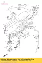 Here you can order the check valve assy from Yamaha, with part number 1TP148600000: