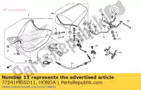 77241MGSD11, Honda, cable comp., seat lock honda nc  xa integra d dct xd dtc sd s x sa nc700s nc700sa nc700sd 700 , New
