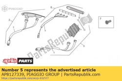 Aprilia AP8127339, La fenêtre, OEM: Aprilia AP8127339