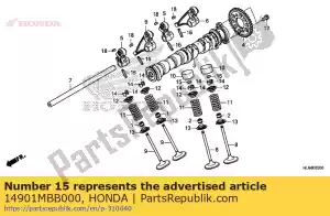 honda 14901MBB000 cale, poussoir (1,20) - La partie au fond