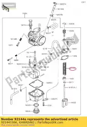 Tutaj możesz zamówić spr?? Yna, przepustnica od Kawasaki , z numerem części 921441566: