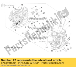 Aprilia 8783940004, Buchse, grüne katze d, OEM: Aprilia 8783940004