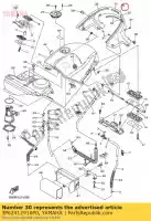 3P62412910P0, Yamaha, Couvercle, côté 1 yamaha  fjr 1300 2009 2010 2011 2014 2015 2016 2017 2018 2019 2020 2021, Nouveau