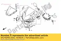 64240MEL000, Honda, cubierta, l. toma de aire honda cbr 1000 2004 2005, Nuevo