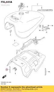 suzuki 0940730402 clamp - Bottom side