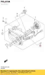 suzuki 0947112216 lampadina (12v5w) - Il fondo