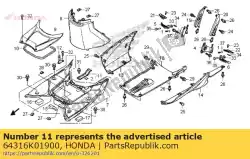 Here you can order the band,battery from Honda, with part number 64316K01900: