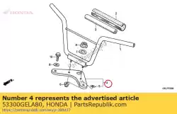 Ici, vous pouvez commander le pas de description disponible pour le moment auprès de Honda , avec le numéro de pièce 53300GELA80: