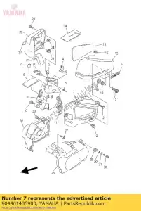 yamaha 904461435900 tuyau (4bh) - La partie au fond