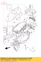 5B2F47908000, Yamaha, assento traseiro yamaha vp 125 250 2011 2012 2013 2015, Novo