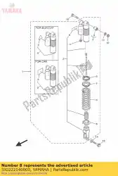 Aquí puede pedir guía, primavera 1 de Yamaha , con el número de pieza 3JD222140000: